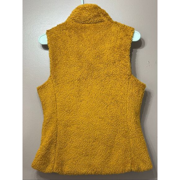 NWOT Patagonia Los Gatos Mustard Yellow Fleece Vest Women's Medium - Picture 12 of 12
